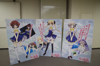 サイン入り立ちPOPなのです